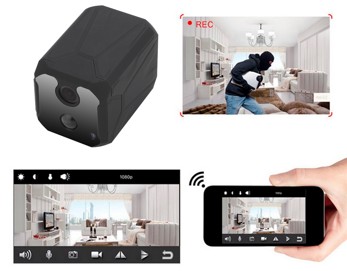 mini wifi kamera s detekciou pohybu