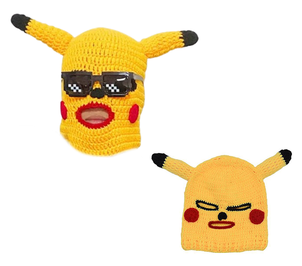 pikachu maska kukla na karneval